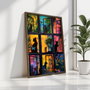 Wallity Cuadro Decorativo GE163-L Multicolor